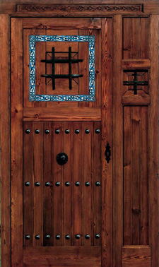 Puertas rústicas de madera